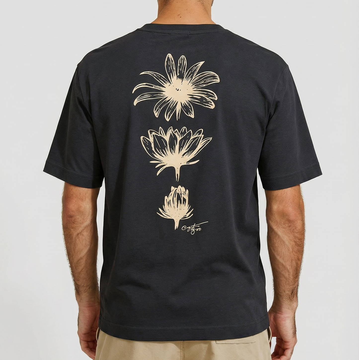 Miera iela - Unisex T-Krekls (Melns)