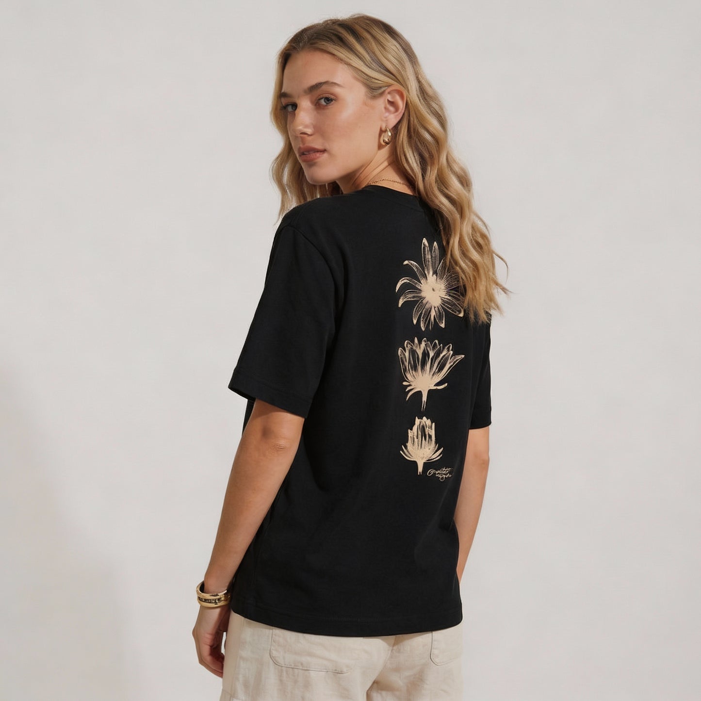 Miera iela - Unisex T-Krekls (Melns)